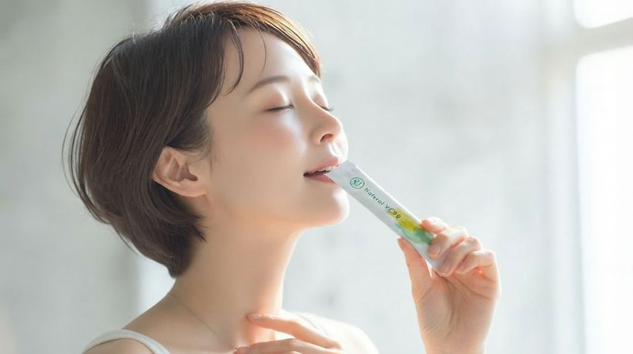 個包装のスティックをそのまま飲む
